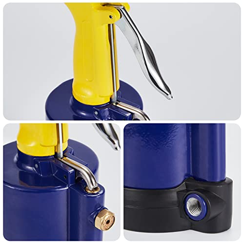 RZX Pneumatic Tool Air Riveter - 3/32", 1/8", 5/32", 3/16" and 1/4" Capacity with 50pcs Open End Blind Rivet (1) RZX