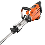 VEVOR Demolition Jack Hammer, MAX 2200W Electric Jackhammer Heavy Duty, 1350 BPM Concrete Breaker 4pcs Chisels Bit Chipping W/Case, Gloves VEVOR