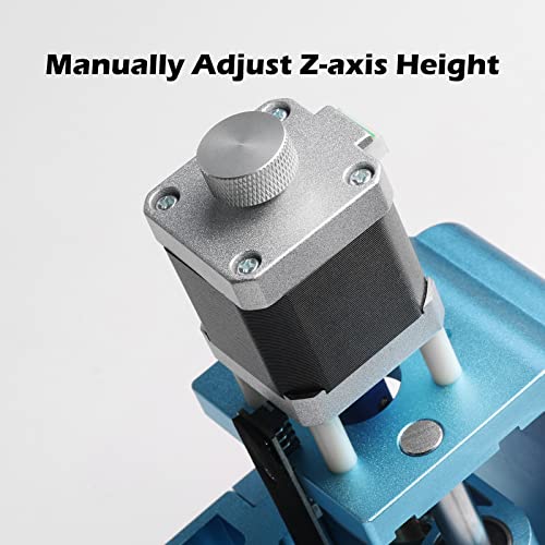 Genmitsu Upgraded Aluminum Z Axis Assembly V2 Kit, with Spindle Motor Mount for 775 Spindle and 300-500W Spindle, 43mm & 52mm Diameter Spindle Holder - WoodArtSupply