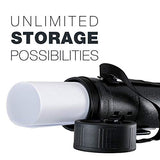 U.S. Art Supply Large Black Telescoping Drafting Tube - Outside Diameter: 5-1/2 inch, Inside Diameter: 5 inch, Length: 31-5/8 to 53-3/4 inches US Art Supply