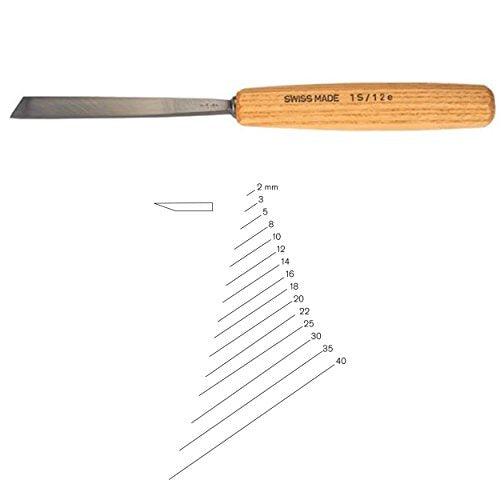 PFEIL "Swiss Made" 25mm # 1 Sweep Skew Cut Chisel - Single Bevel ...