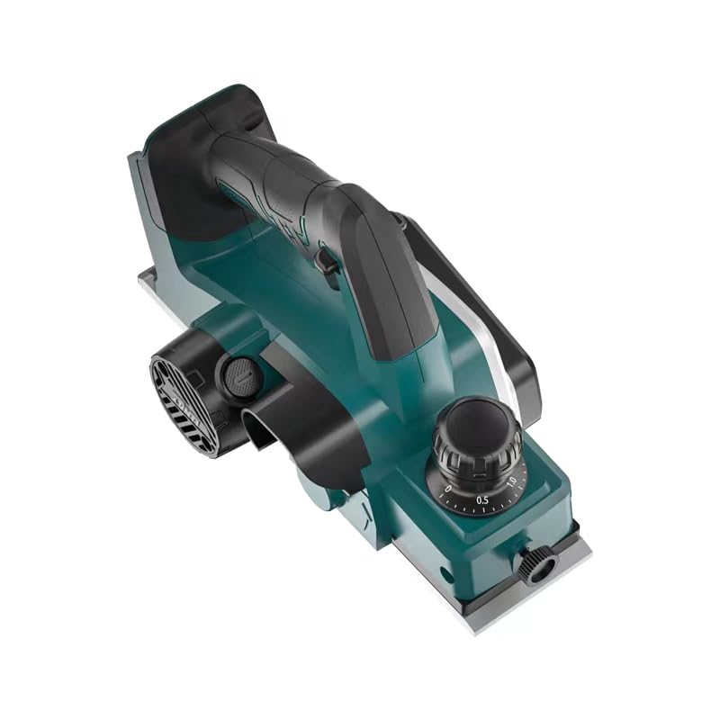 DNTI-Cordless Hand Planer 3-1/4" width 20V Cordless 15000 RPM High-Speed Powerful Electric Handheld Planers for Woodworking Wood Chamfer DIY 501(One DNTI