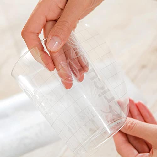 Cricut Transfer Tape - 1ft x 21ft - Easy Transfer Adhesive Sheet for Vinyl Projects - Compatible with Most Vinyl Types - Clear Cricut