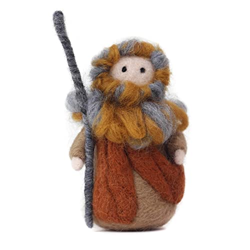 Feltsky Nativity Felting Kits for Adults Including Everything to Make - Craft Kits - Needle Felting Kits for Beginners - Height 4 inch Feltsky