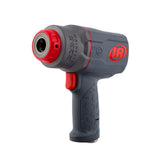 Ingersoll Rand 2236QTIMAX DXS2 1/2" Air Impact Wrench, Quiet, 1500 ft-lb Torque, Titanium Hammercase, Friction Ring Retainer, Pistol, Interchangeable Ingersoll Rand