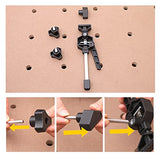Singring Clamping Elements Workbench Dog Holes Clamp Adjustable Screw Clamp For Woodworking Fixed Hold (19mm) Singring