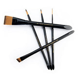 Royal & Langnickel Majestic Deluxe Watercolor Artist Brush Set, 5-Piece Royal and Langnickel
