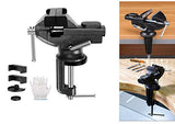 Bench Vise Home Vise Clamp-On Vise, 2.5" black HENGDA VISE