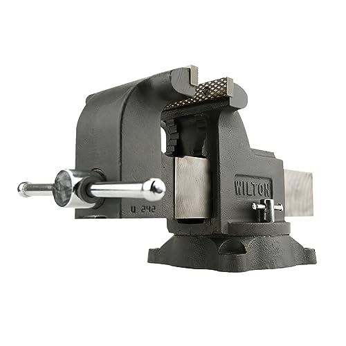 Wilton WS6 Shop Bench Vise, 6" Jaw Width, 6" Max Jaw Opening (63302) Wilton