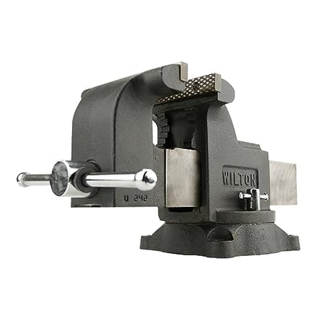 Wilton WS6 Shop Bench Vise, 6" Jaw Width, 6" Max Jaw Opening (63302) Wilton