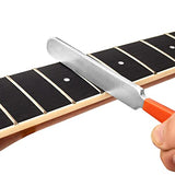 Frautron Guitar Luthier Tool Kit Includes 16 Inch Guitar Fret Leveling Sanding Beam Fret Leveler, Fret Crowning File, Fret Rocker, Guitar Neck Frautron