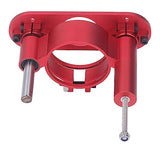 Adjustable Router Lift for Woodworking Universal Trimming Machine,Aluminum Under Lifting Table Router Base for Router Table Insert Base Plate with PerGar