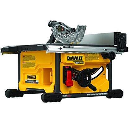 DEWALT FLEXVOLT 60V MAX* Table Saw, 8-1/4-Inch, Tool Only (DCS7485B)