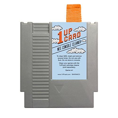 1UPcard Video Game Console Cleaner Compatible with NES (Nintendo Entertainment System) - WoodArtSupply