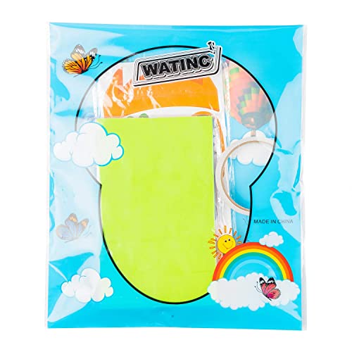 WATINC 9Pack Monster Hand Puppets Art Craft Paper Sock Puppet Toys DIY Making Your Own Puppet Kits Early Learning Classroom Family Storytelling Games WATINC