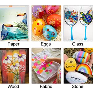 PENTRISTA Acrylic Paint Set,48 Colors Artist Grade Acrylic Paints for Artists,12ml/Tube with 3 Art Brushes & 1 Palette for Beginners and Kids, Craft PENTRISTA