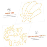 STOBOK 1 Set No-Bake Glue Painting DIY Supplies Diamond Art Accessories and Tools 5d Kit DIY Tray Organizer STOBOK