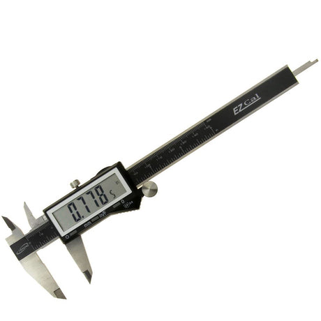 iGaging IP54 Electronic Digital Caliper 0-6" Display Inch/Metric/Fractions Stainless Steel Body iGaging
