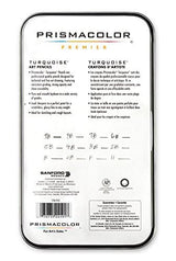 Prismacolor Premier Turquoise Graphite Sketching Pencils, Soft Leads, 12 Count Prismacolor