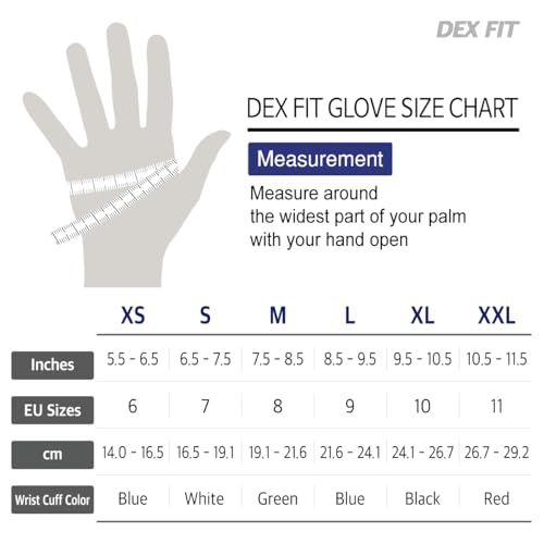 DEX FIT Level 5 Cut Resistant Gloves Cru553 Prime, 3D-Comfort Fit, Firm Grip, Thin & Lightweight, Touch-Screen Compatible, Durable, Breathable & - WoodArtSupply