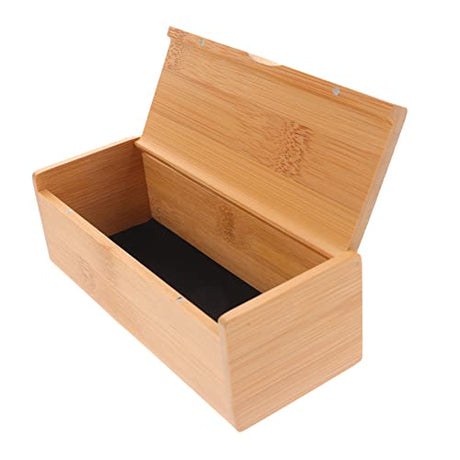 SEWACC Box Decorative Keepsakes Case Crafts Craft Chest Jewelry Trinkets Trinket Organizer Container Lid Treasure Wood Gift Vintage Stash for Watch SEWACC