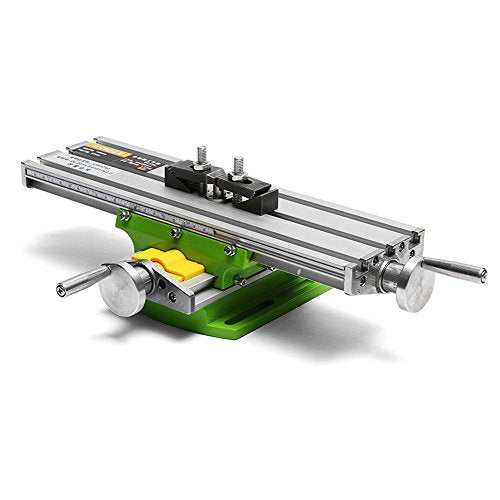 YEEZUGO Multifunction Worktable Milling Working Table Milling Machine Compound Drilling Slide Table For Bench Drill(Medium-Sized) - WoodArtSupply