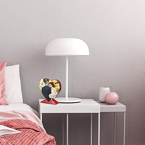 2 Pieces Photo Frame Resin Mold, SourceTon Rectangle and Heart Shape Silicone Epoxy Molds for Home Decoration, DIY Crafts and Handmade Gifts SourceTon