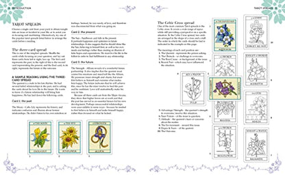 Create Your Own Flower Tarot Deck: A Complete Tarot Deck to Color - WoodArtSupply