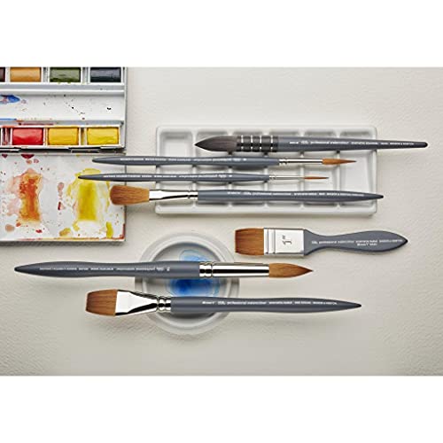 Winsor & Newton Professional Watercolour Synthetic Brush, Mop 1" Winsor & Newton