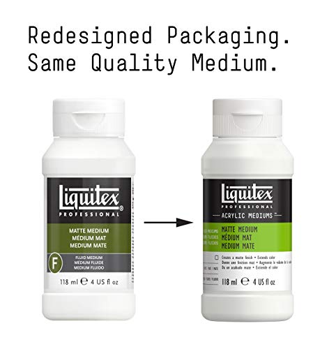 Liquitex Professional Matte Medium, 118ml (4-oz) Liquitex