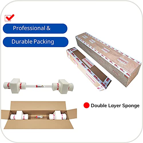 US Stock MCWlaser 150W Laser Tube Actual 150W - 180W Length 1800mm Dia 80mm Glass Tube with 10000hrs MTTF for CO2 Laser Engraver Cutting Machine - WoodArtSupply