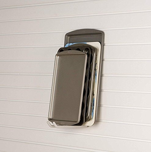 StoreWALL Heavy Duty Long Universal Slatwall Double Hook with CamLok (Pack of 4) StoreWALL