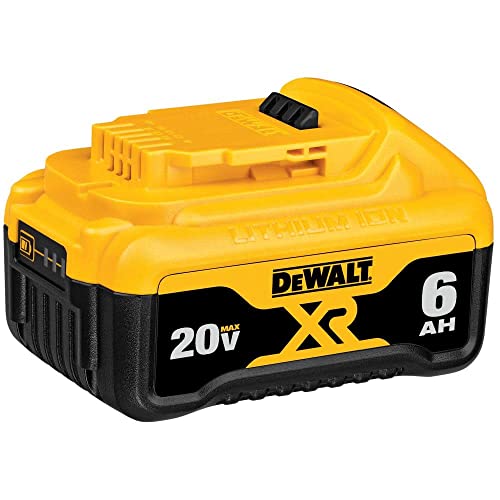 DEWALT 20V MAX Battery, Premium 6.0Ah (DCB206) DEWALT
