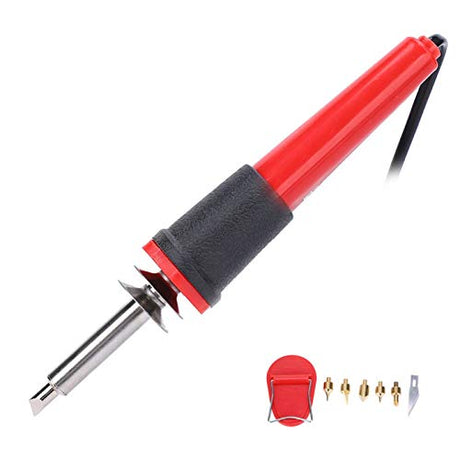Wood Burning Tool, Electric Soldering Iron Set Wood Burning Pen Engraving Carving Pyrography Tool 40W for DIY Enthusiasts(AC110V-US Plug) Kuuleyn