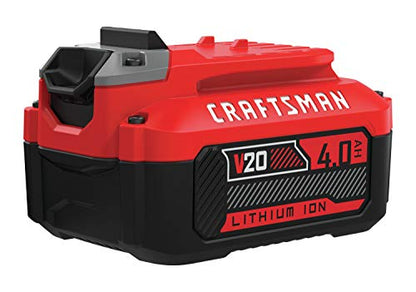 CRAFTSMAN V20 Lithium Ion Battery, 4.0-Amp Hour (CMCB204) - WoodArtSupply