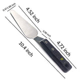 Large Painting Knife 5pcs by AebDerp Acrylic Paint Knife with Stainless Steel Palette Knives for Artist Painting Supply AebDerp
