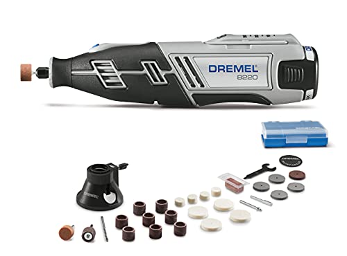 Dremel 8220-1/28 12-Volt Max Cordless Rotary Tool Kit- Engraver, Sander, and Polisher- Perfect for Cutting, Wood Carving, Engraving, Polishing, and