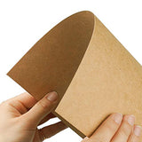 Kraft Paper,Kraft Cardstock for Arts, Crafts, Office, 70 Sheets 8.5 x 11 Inches 180GSM Kraft Paper QYH