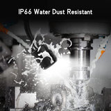 Magnetic Machine Work Light, IP65 Water Proof Flexible Gooseneck Lamp 1000 Lumens 110V for Lathe Milling Drill Press Industrial Lighting YouTeMei