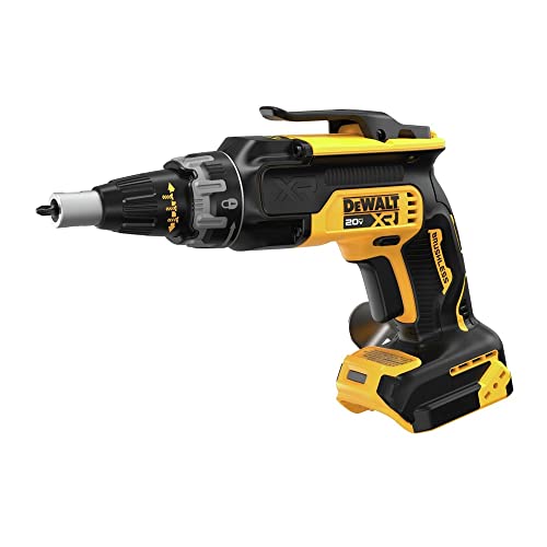 DEWALT 20V Max Drywall Screwgun, Tool Only (DCF630B) - WoodArtSupply