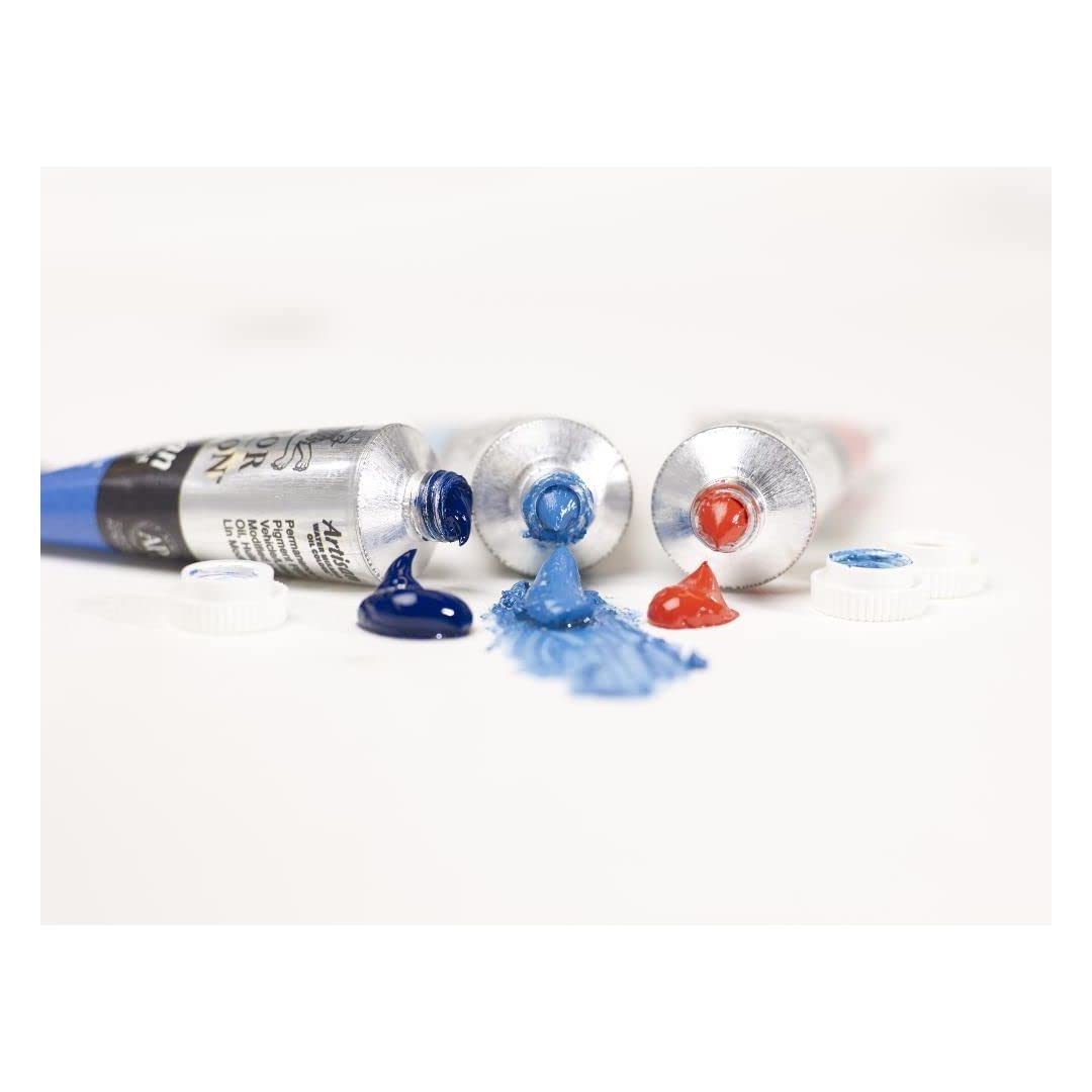 Winsor & Newton Artisan Water Mixable Oil Color Paint Set, 1.25-oz (37ml) Tubes, Set of 10 Winsor & Newton