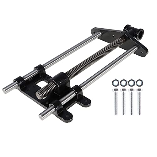 findmall 10 Inch Woodworking Front Vise Woodworking Bench Vise Cast Iron Front Screw Vise for Making Woodworking - WoodArtSupply