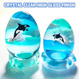 Teexpert UV Resin 1000g Upgraded Crystal Clear UV Resin Kit, Hard Type, Odorless, Fast Curing for Jewelry Making, Doming, Casting in molds and Resin Teexpert