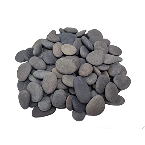 Handpicked 100pcs 1-1.5 inch Small Painting Rocks, Natural River Rocks Smooth Flat Pebbles for Crafts, Painting Activities, DIY Decorative Flower