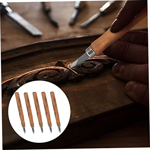 COHEALI 10 Pcs Woodworking Marking Woodworking Tools Carpenter Tools Wood Scribing Knives Wood Striking Timber Chisel Specialty Tools Marking Cutters COHEALI