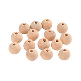 PH PandaHall 900pcs 12mm Natural Round Wooden Beads Unfinished Wooden Loose Beads Wooden Spacer Beads for Crafts DIY and Jewelry Making PH PandaHall