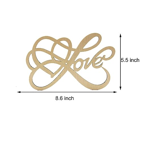 Joyavo 5 Pcs Unfinished Wood Sign Cutout Hello Welcome Thankful Home Love Wooden Letter Sign Block Words Sign for Wreath Crafts Door Hanger Wall Art Joyavo