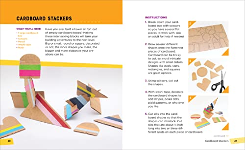 Paper and Tape Crafts: 28 Inventive Activities for Kids Ages 8-12 WoodArtSupply