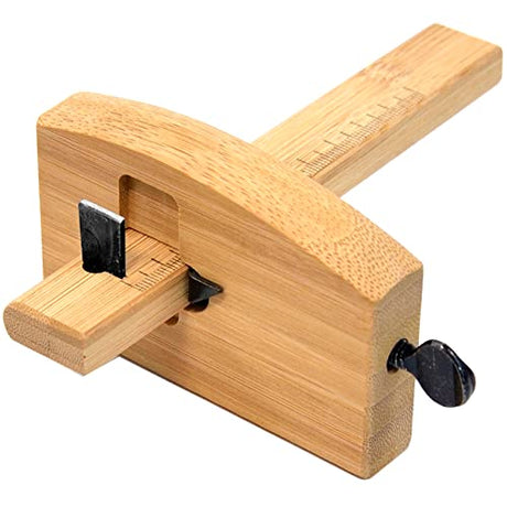 KAKURI Wood Marking Gauge Woodworking Tool 3.5" / 90mm, Japanese Wood Scribe Tool KEBIKI Carpentry Wood Scriber, Made in JAPAN KAKURI