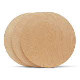 Wood Circles 22 inch 1/2 inch Thick, Unfinished Birch Plaques, Pack of 3 Wooden Circles for Crafts and Blank Sign Rounds, by Woodpeckers Woodpeckers
